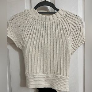 Ivory Blouse Crochet